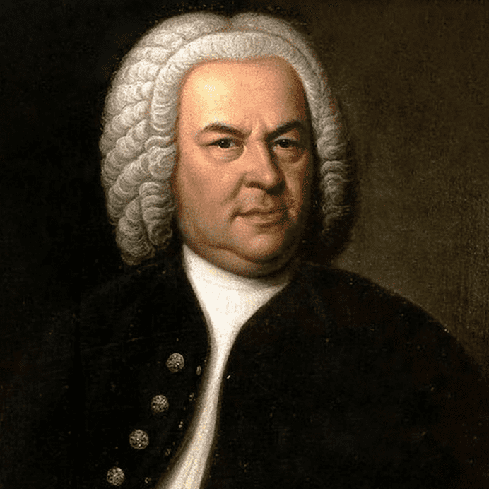 Portrait of JS Bach